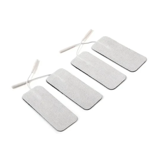 ELECTRODO ADHESIVO RECTANGULAR 9X5 GMD  x 1 Electrodo adhesivo reutilizable diseñado para electroestimulación muscular y terapia TENS. Su superficie de tela con gel autoadhesivo garantiza una conexión segura y cómoda con la piel. Compatible con
