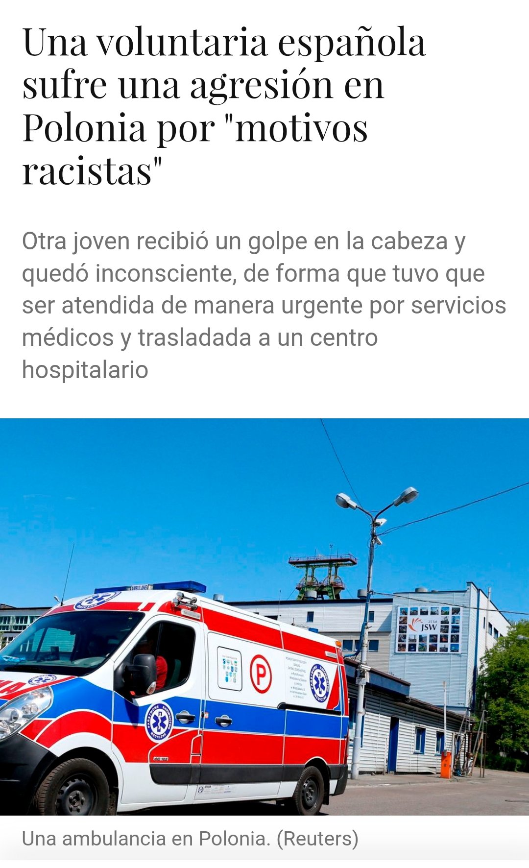 Me representa. Un polaco blanco le dice a un hindu que se largue a su puto pais