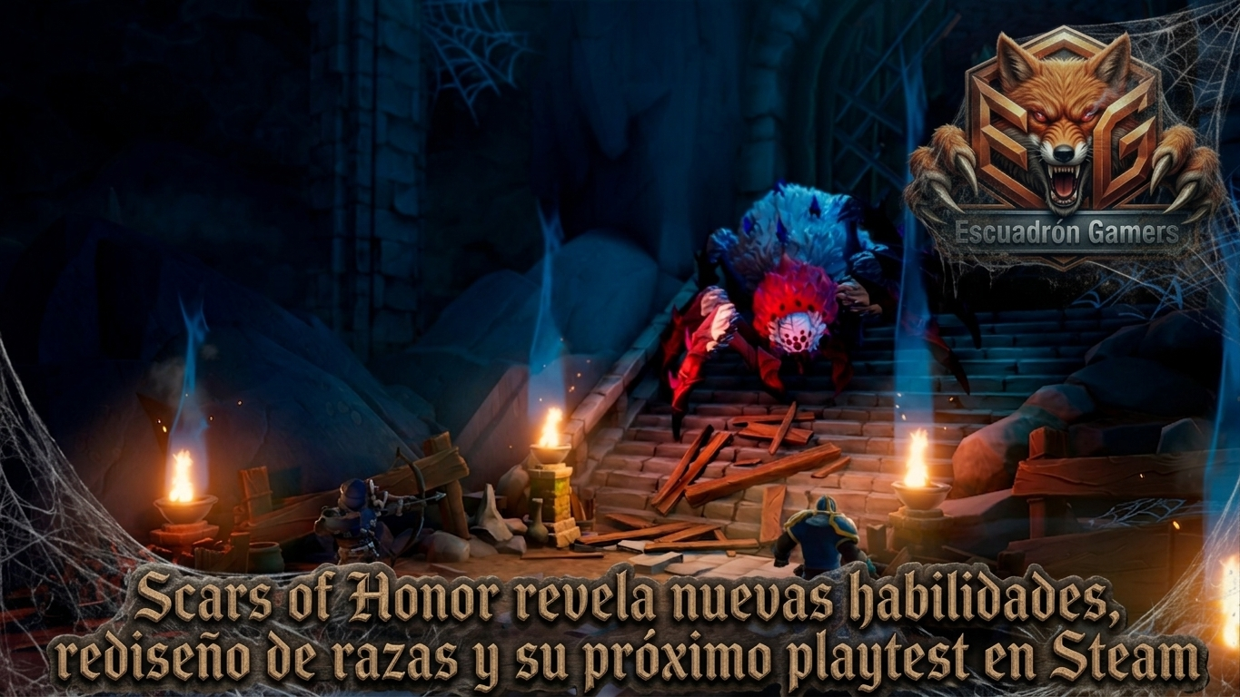  Scars of Honor revela nuevas habilidades, rediseño de razas y su próximo playtest en Steam