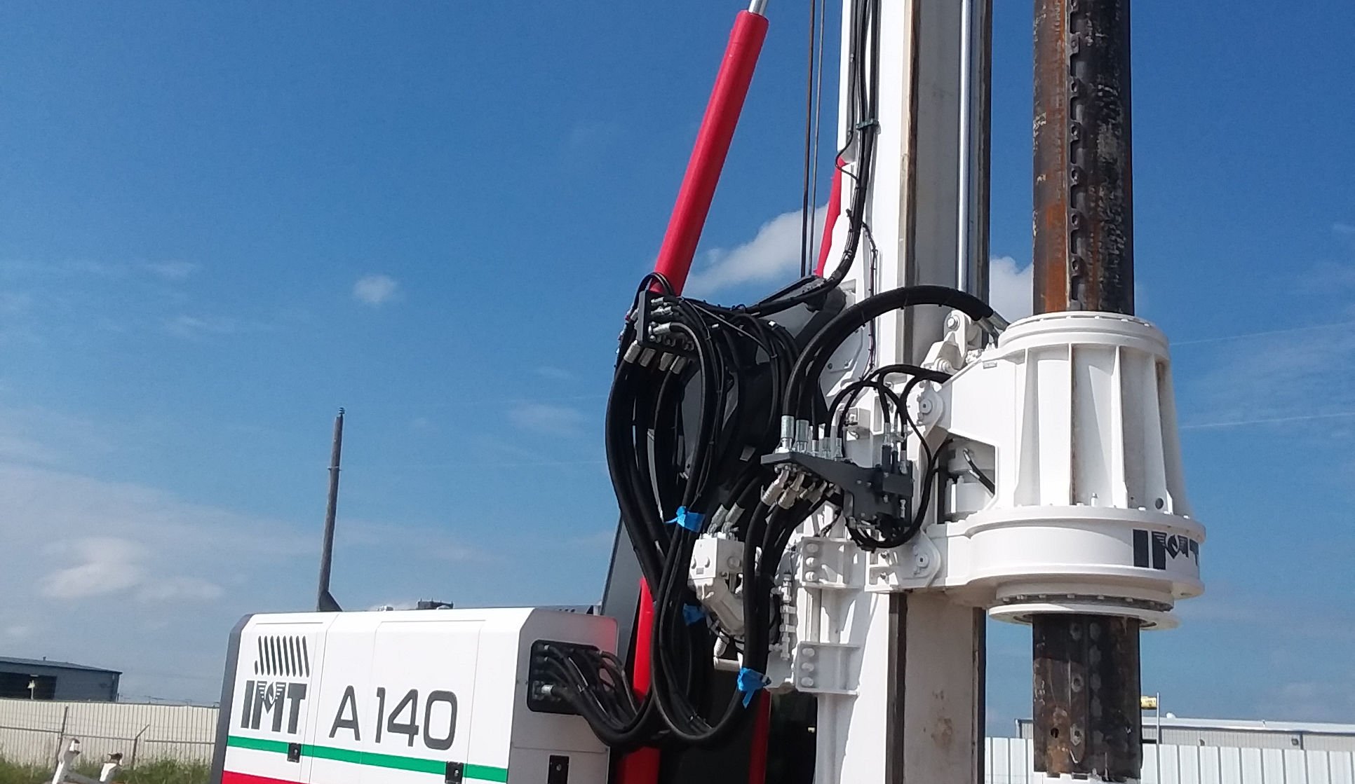 PERFORADORA de Ojinaga - Equipo de perforación en operación