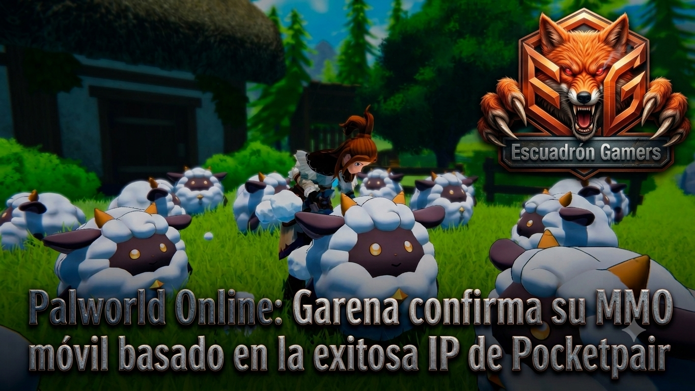 Palworld Online: Garena confirma su MMO móvil basado en la exitosa IP de Pocketpair