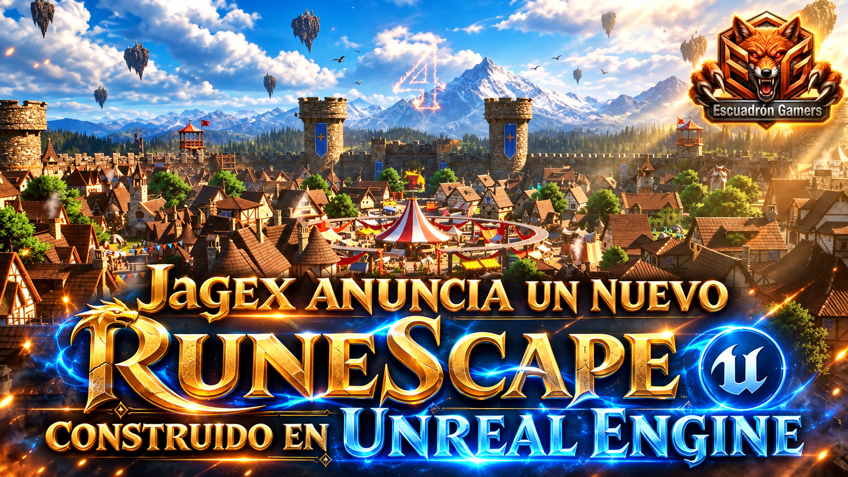 Jagex anuncia un nuevo RuneScape construido en Unreal Engine