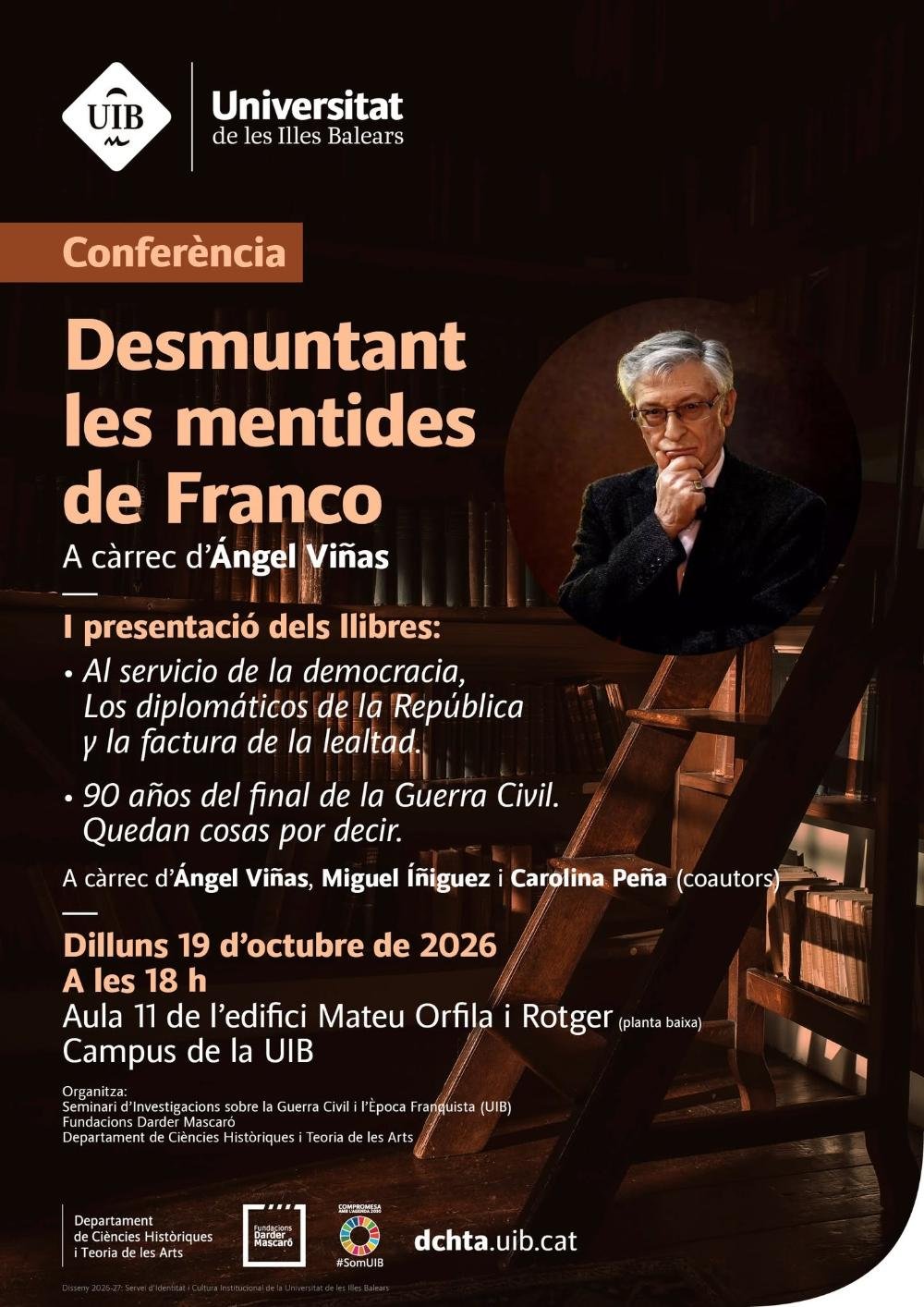 Confer&egrave;ncia: &laquo;Desmuntant les mentides de Franco&raquo; (19-10-26)