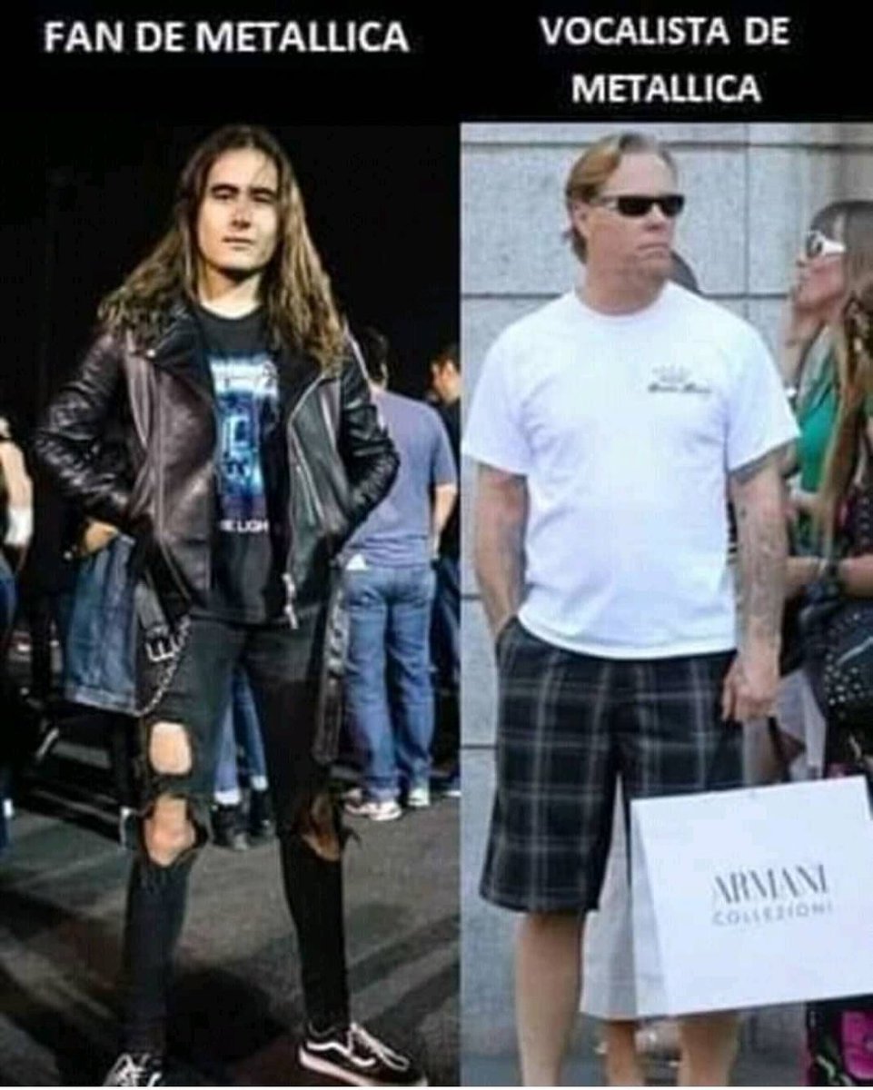 Metallica me parecen una mierda sobrevalorada....