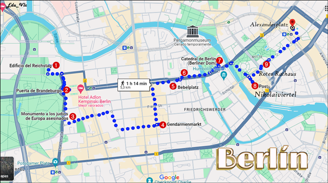 Berlín, un viaje de reencuentro. - Blogs de Alemania - Al centro histórico... (1)