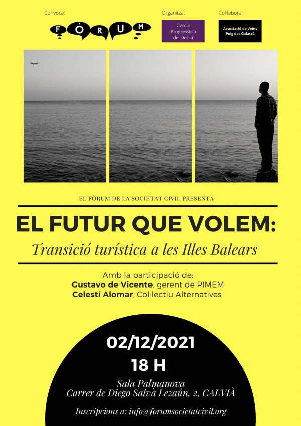 El futur que volem: Transició turística a les Illes Balears (02-12.21)