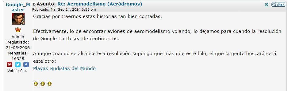 Aeromodelismo (Aeródromos) - Foro General de Google Earth