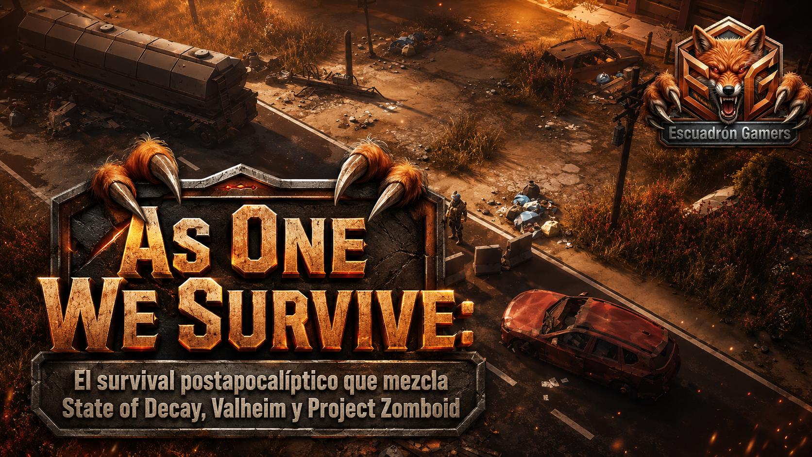 As One We Survive: El survival postapocalíptico que mezcla State of Decay, Valheim y Project Zomboid