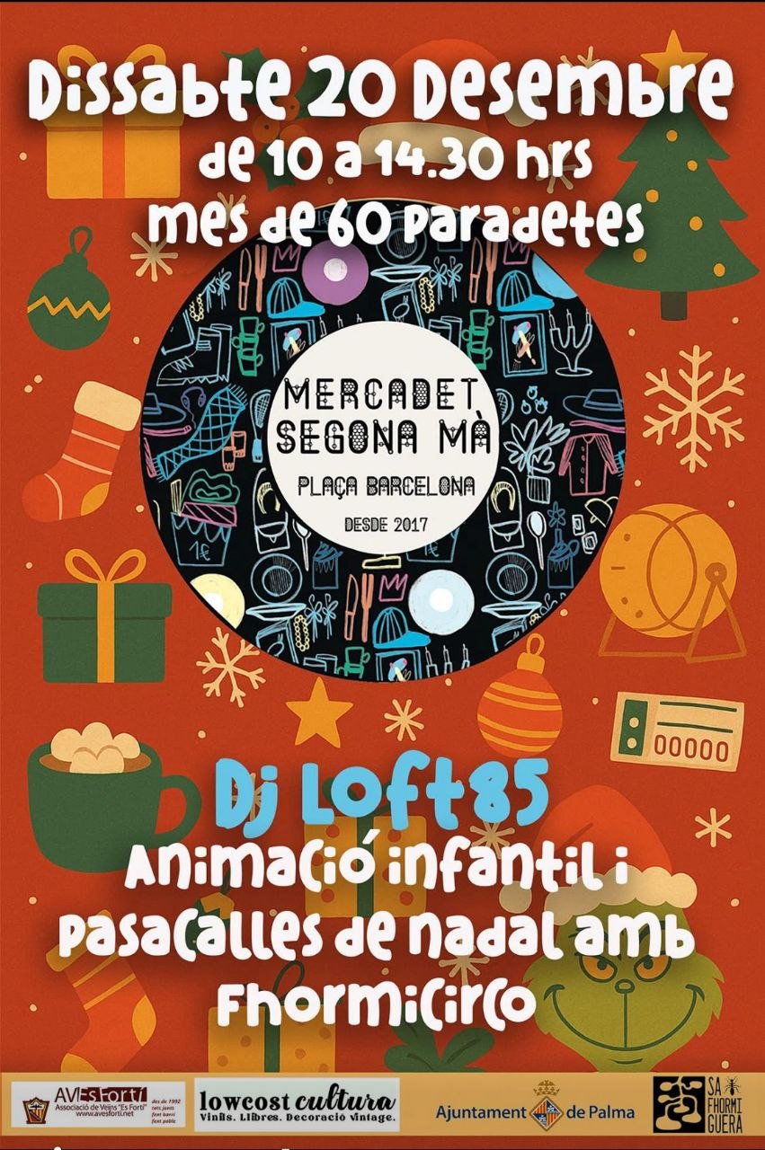 Mercadet de segona mà (20-12-25) Mercadet de segona mà (20-12-25)