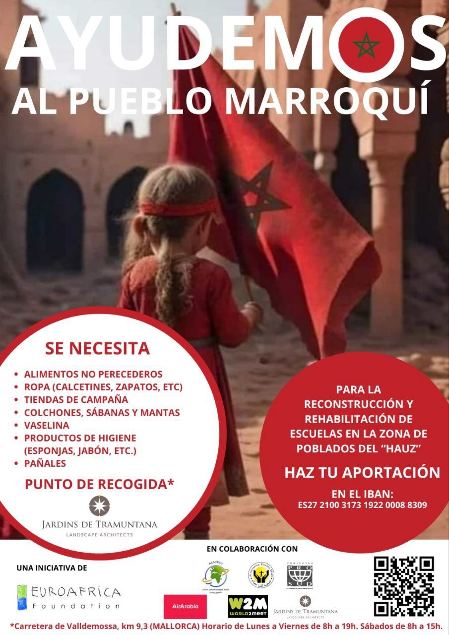 Solidaritat amb la població marroquina