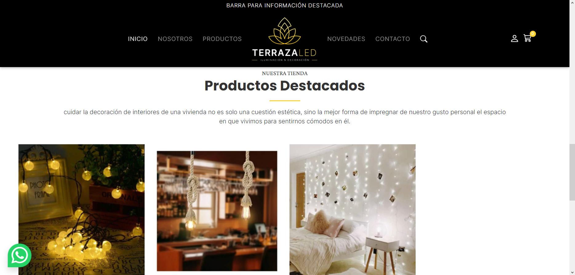Terrazaled - productos tienda online