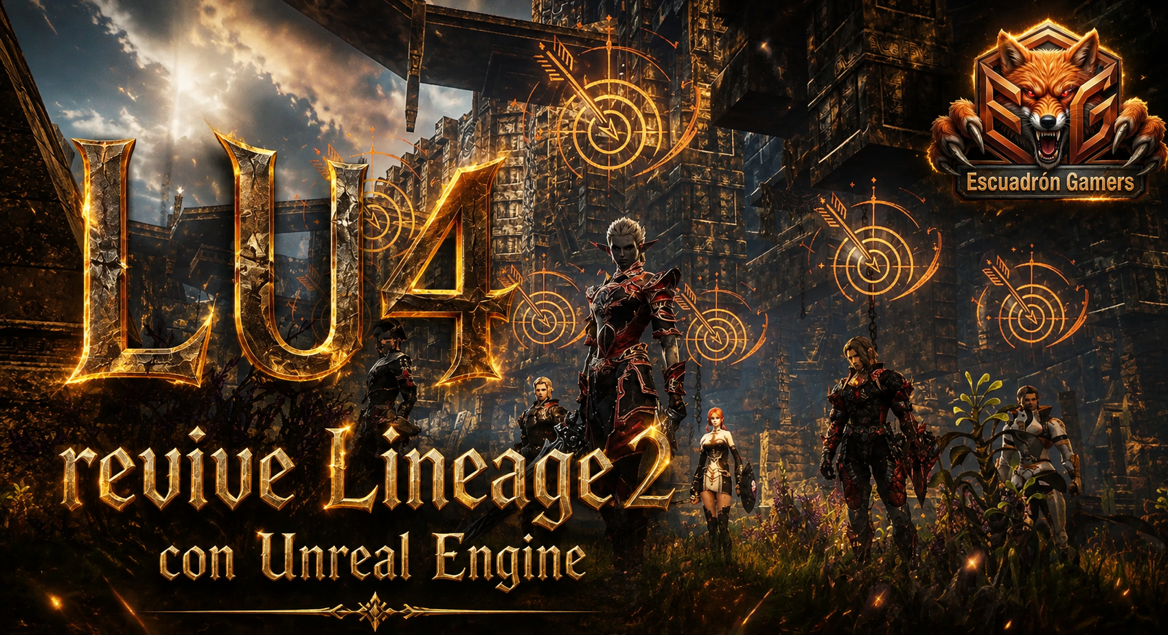 LU4 revive Lineage 2 con Unreal Engine