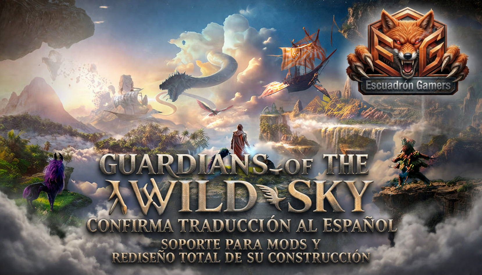 Guardians of the Wild Sky confirma traducción al español, soporte para mods y rediseño total de su construcción
