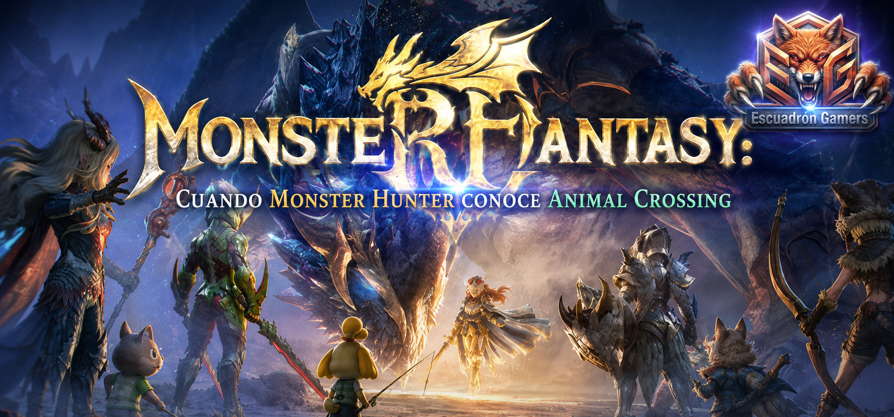 Monster Fantasy: cuando Monster Hunter conoce Animal Crossing