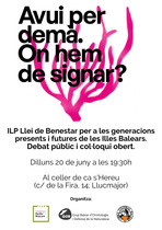 Avui per dem&agrave; a Llumajor (avui!)