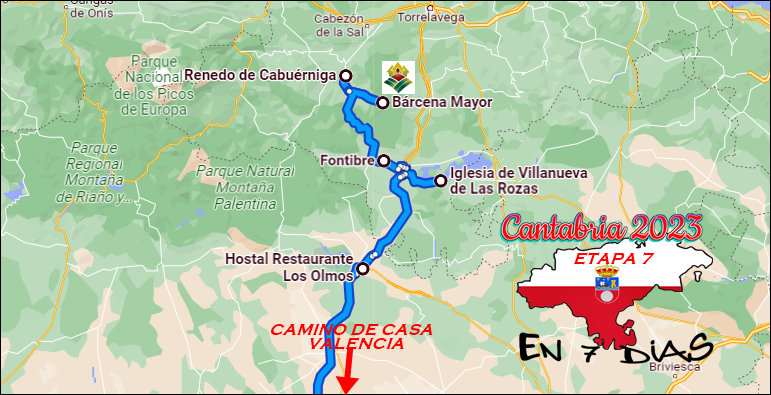 ETAPA 7 - RENEDO DE CABUERNIGA - VALENCIA - Cantabria occidental en 7 días (1)