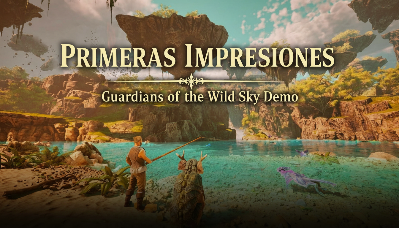 Guardians of the Wild Sky Demo: Primeras impresiones de un survival de criaturas que promete conquistar el cielo