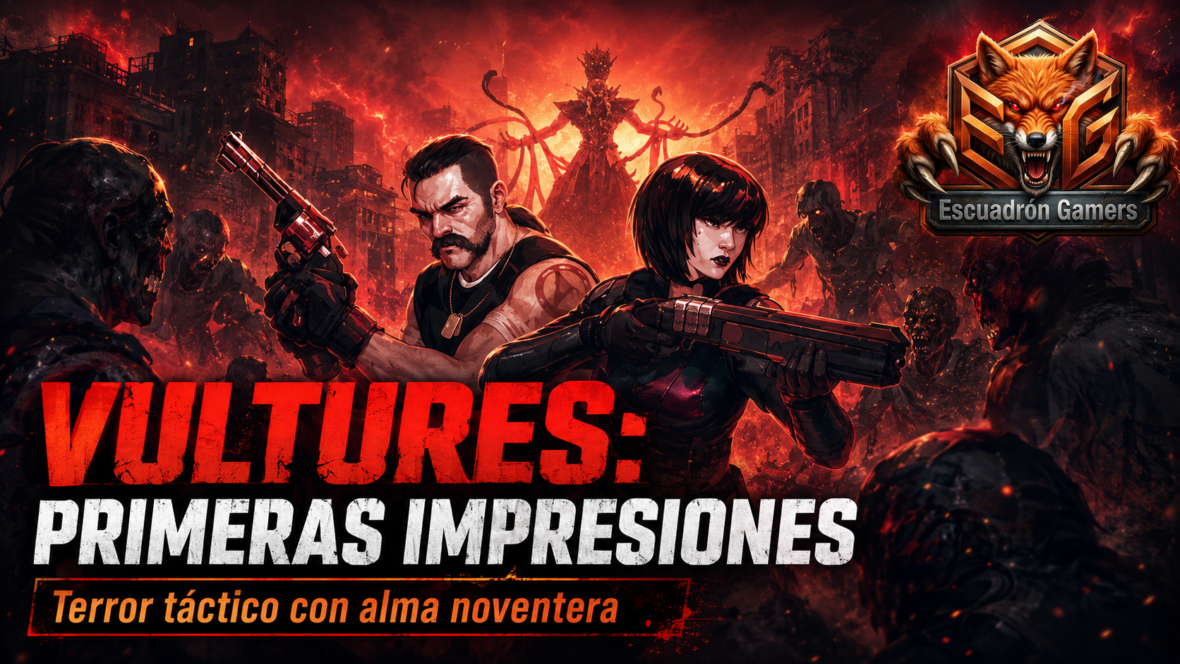 Vultures - Scavengers of Death: primeras impresiones de un survival horror táctico con alma noventera