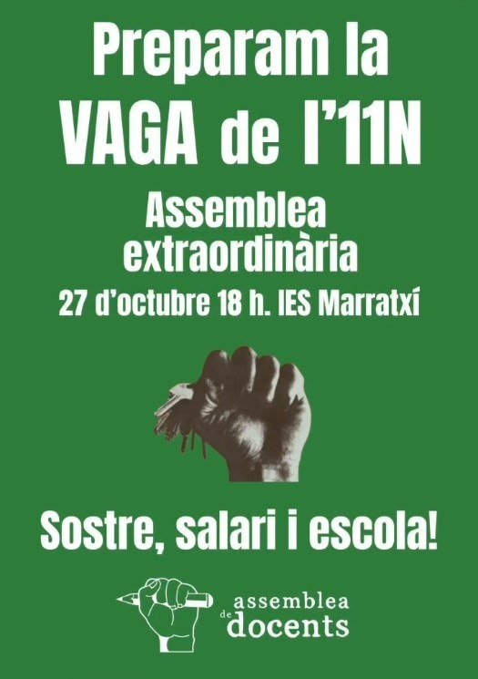 Preparant la Vaga General (27-10-26)