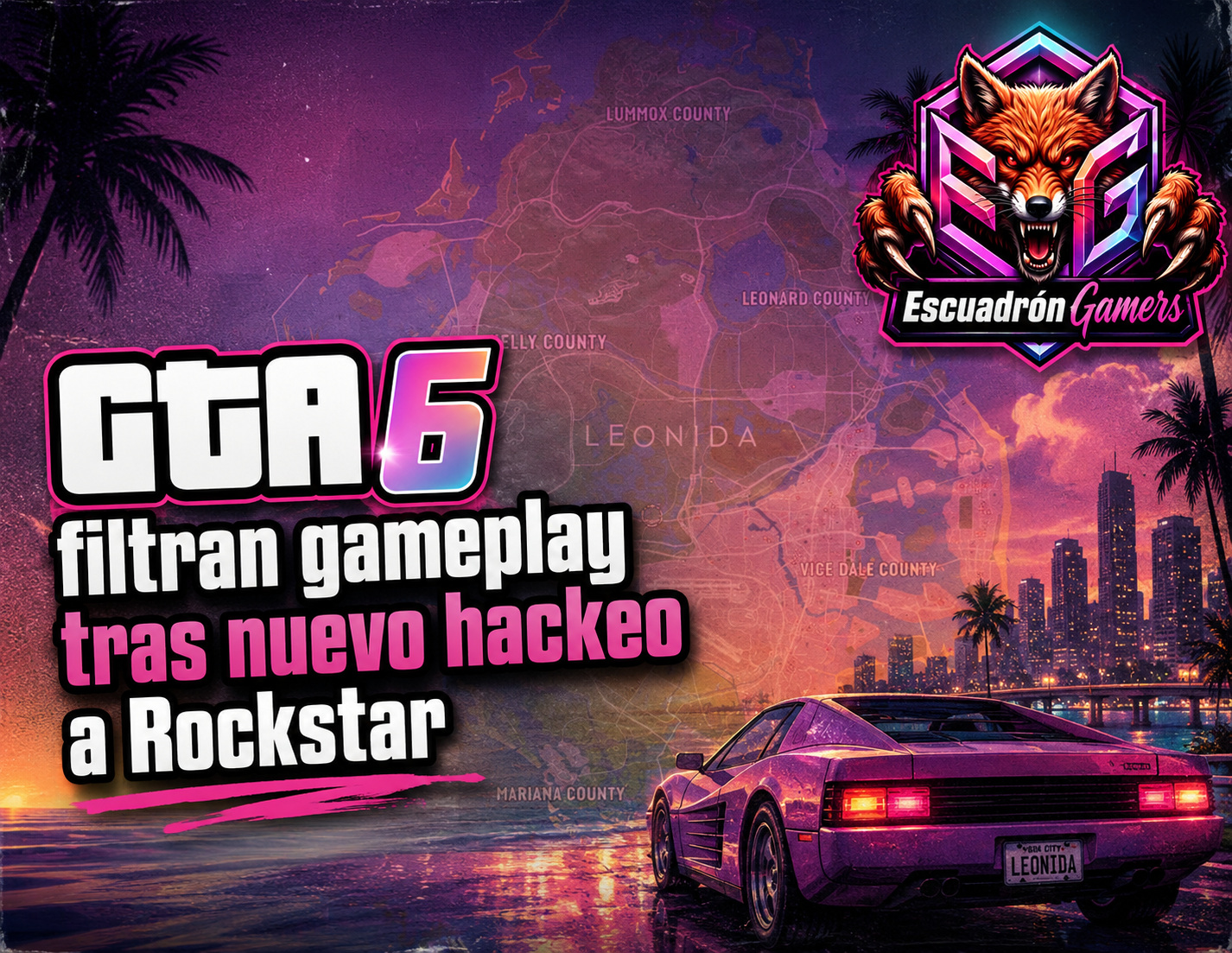 GTA 6: filtran gameplay tras nuevo hackeo a Rockstar