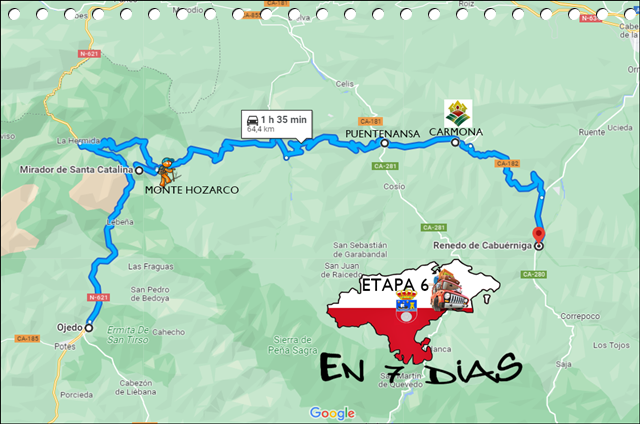 Cantabria occidental en 7 días - Blogs de España - ETAPA 6. OJEDO - RENEDO DE CABUÉRNIGA (1)