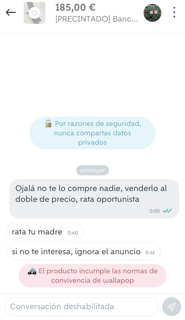 Ratas Beneficiandose En Wallapop Foro Coches