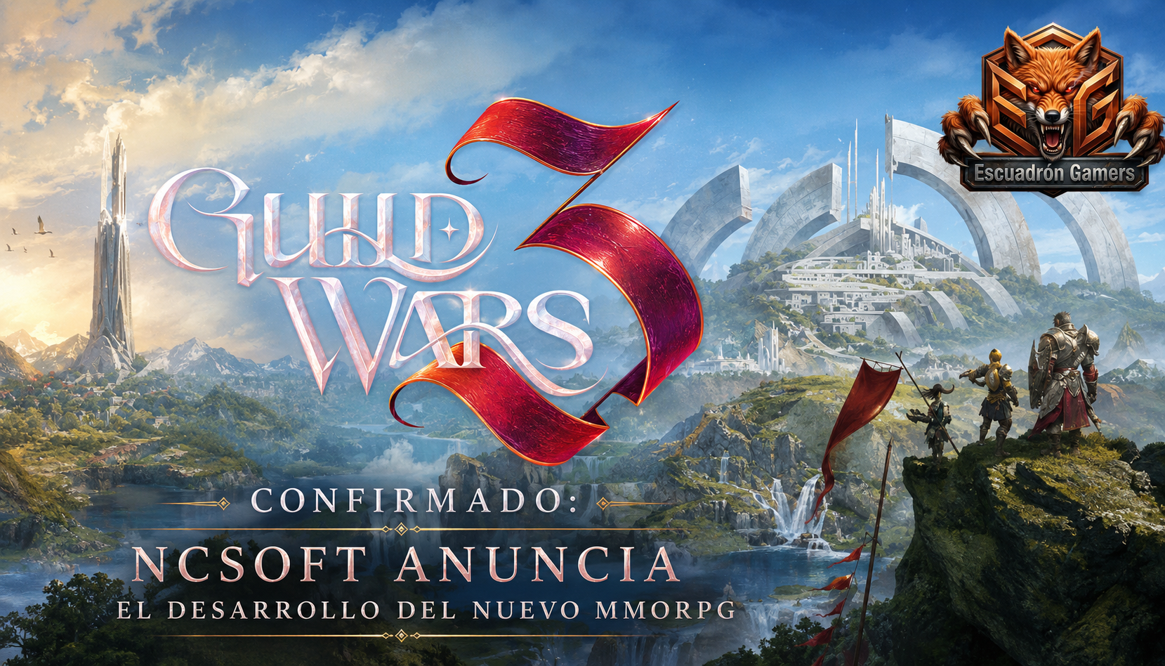 Guild Wars 3 confirmado: NCSoft anuncia el desarrollo del nuevo MMORPG