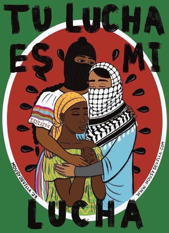 Posicionamiento colectivo por Palestina: el negacionismo fuera de los espacios literarios