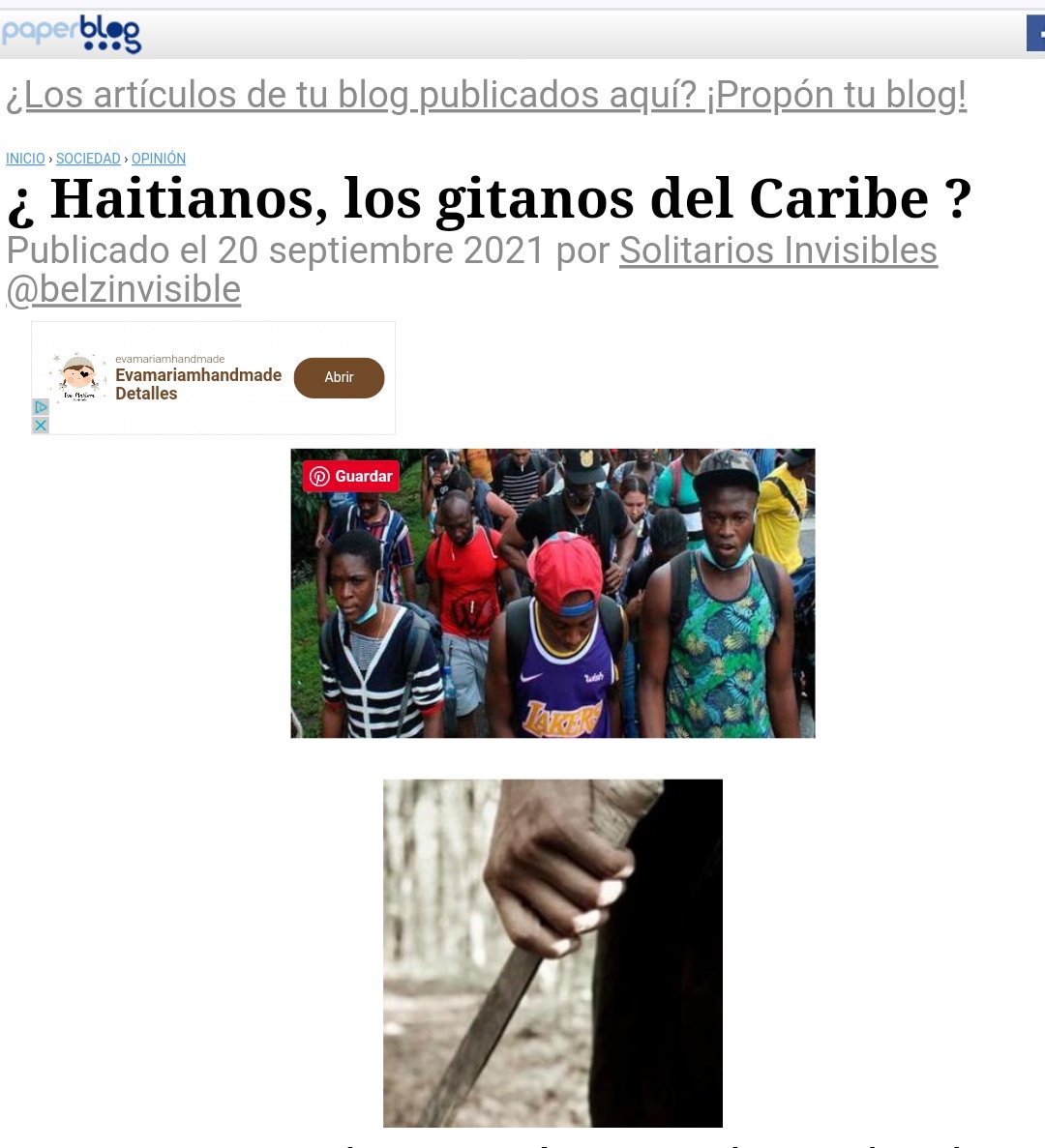 Los haitianos estan reemplazando etnicamente a los dominicanos (video inside)