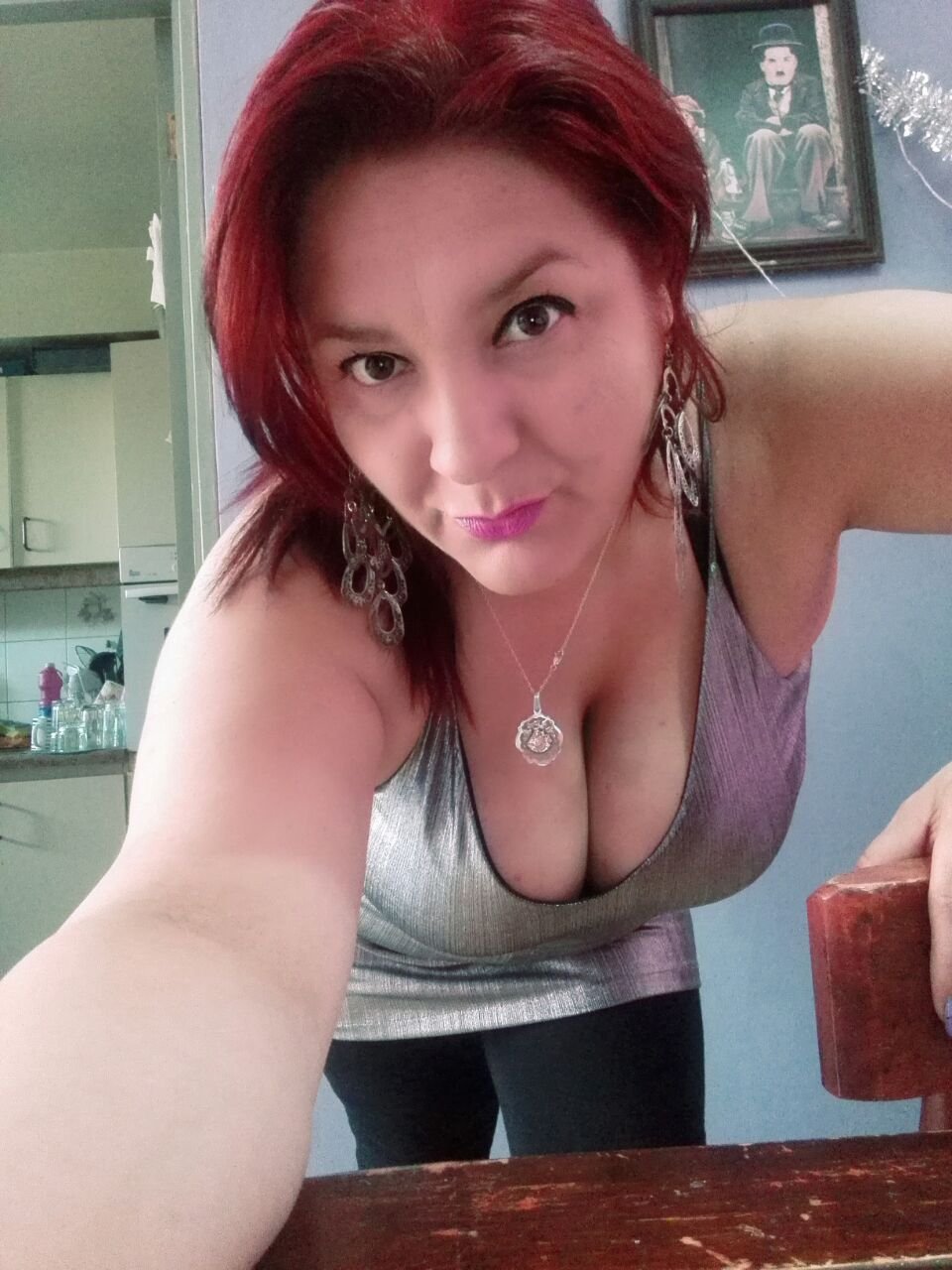 Chilena gorda de Badoo con tetas enormes