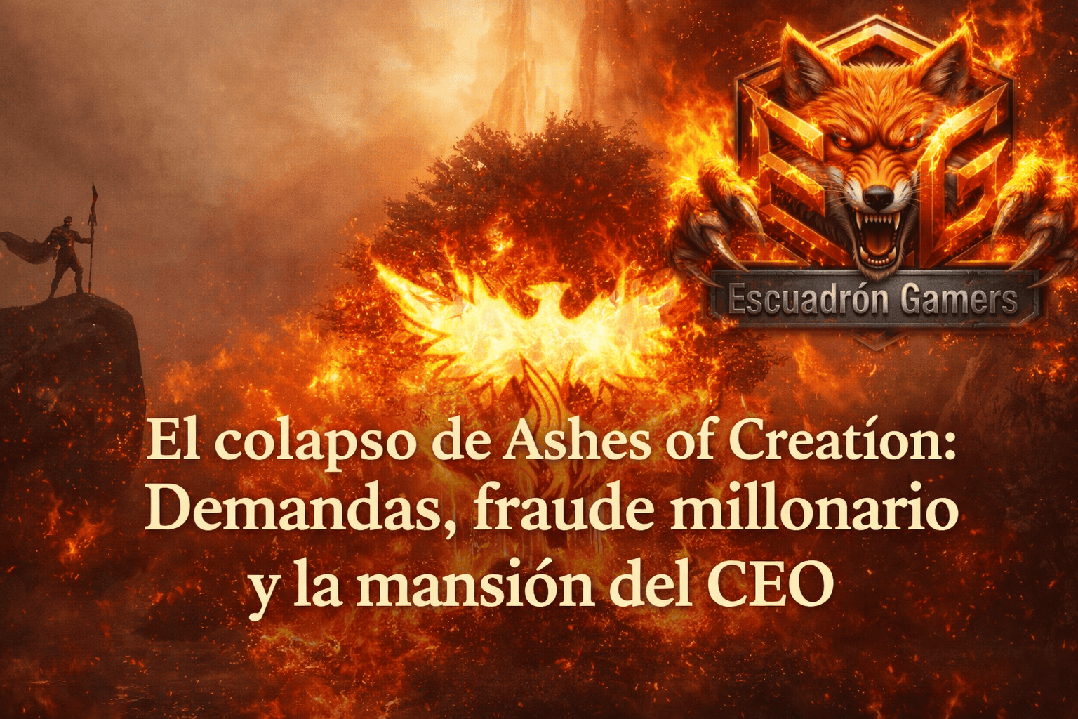 El colapso de Ashes of Creation: Demandas, fraude millonario y la mansión del CEO