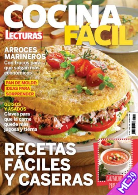 descargar Cocina Fácil (Lecturas) España - N° 307 / Julio 2023 .PDF [Varios Servidores] gratis