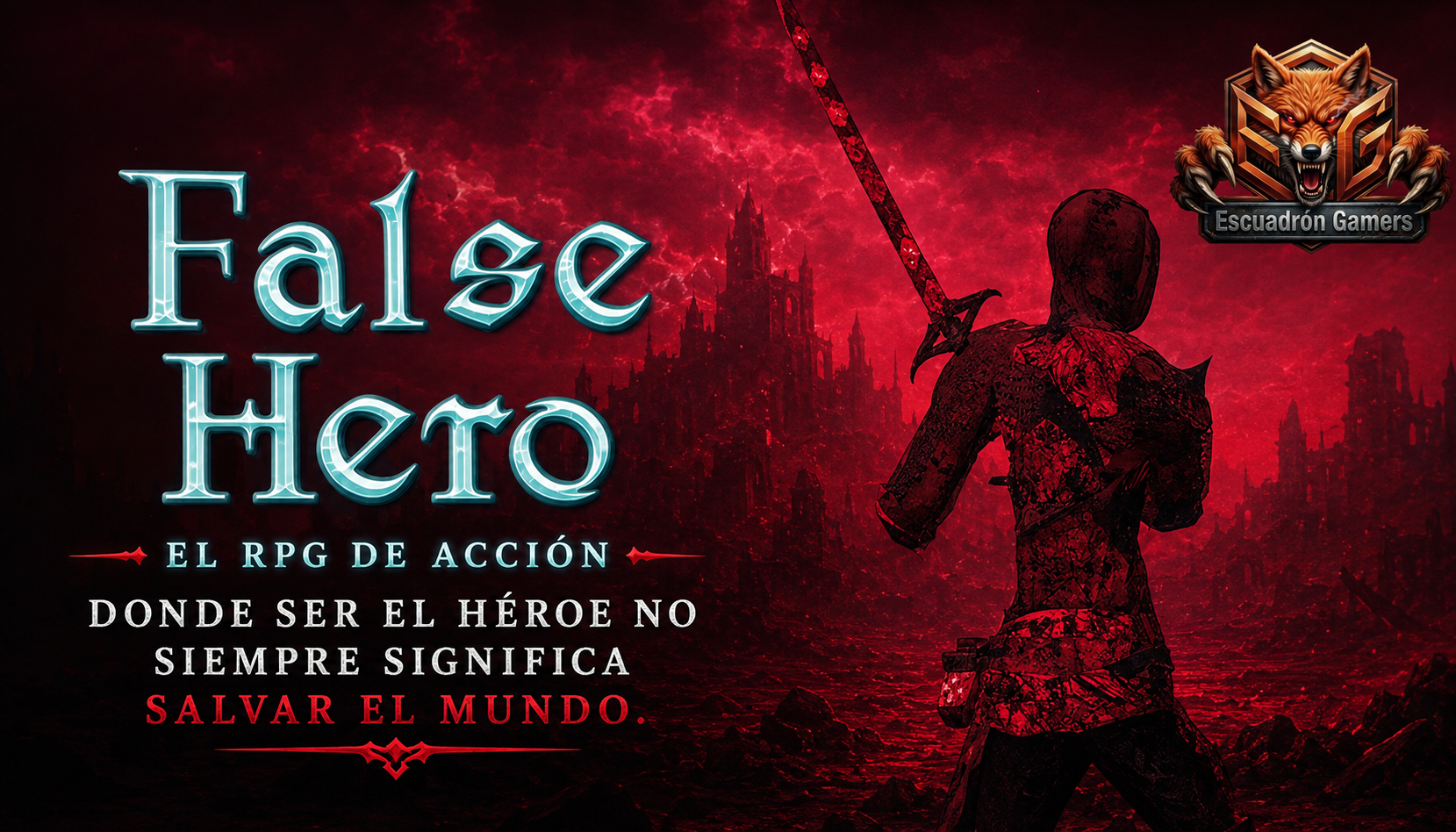 False Hero: RPG de acción donde ser el héroe no siempre significa salvar el mundo