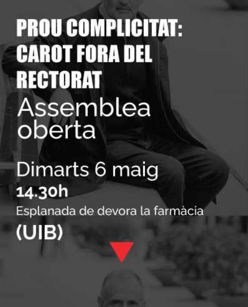 Carot fora del rectorat (06-05-25)