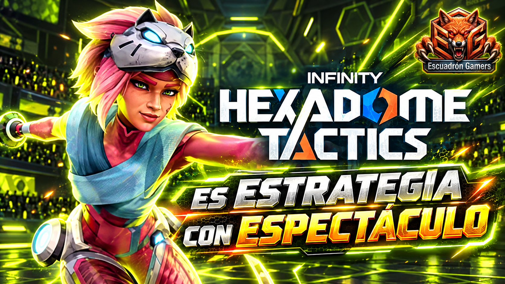 Infinity HexaDome Tactics es estrategia con espectáculo