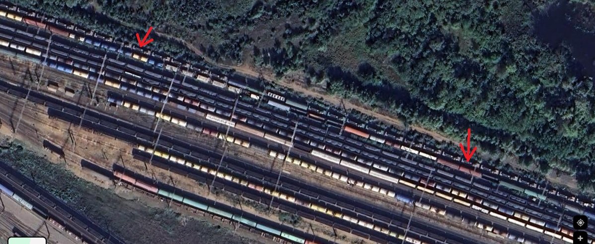 Trenes Militares en Kinel, Samara, Rusia - Encontrado otro tren militar en Ucrania 🗺️ Foro Belico y Militar