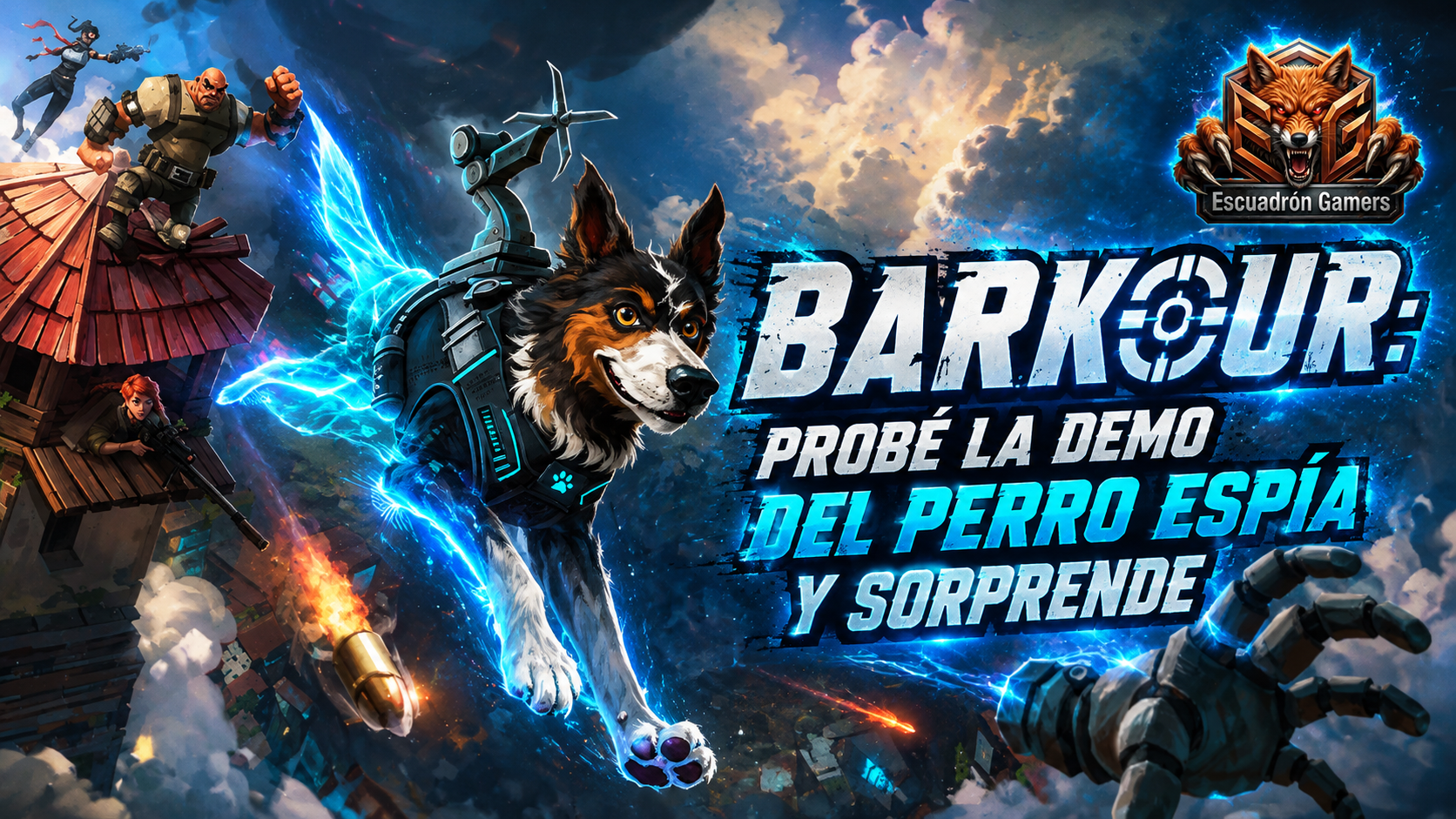 Barkour: probé la demo del perro espía y sorprende