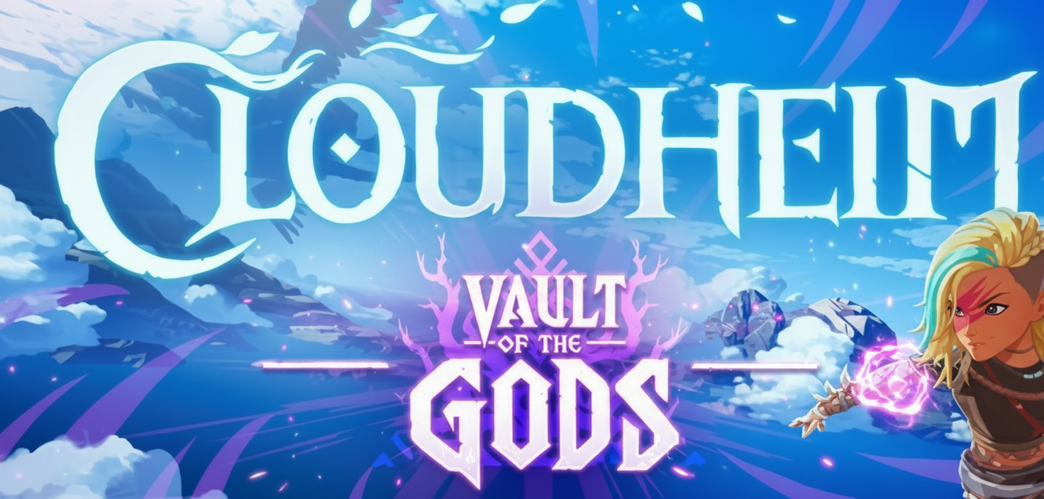Cloudheim lanza su actualizacion mas grande con la Boveda de los Dioses