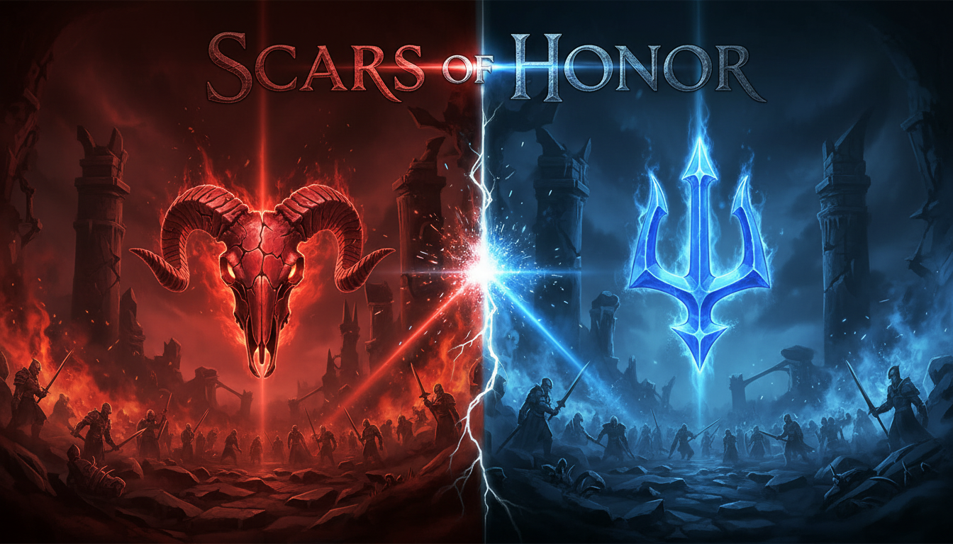 Scars of Honor: Facciones, Razas y Clases de un mundo donde elegir bando lo cambia todo