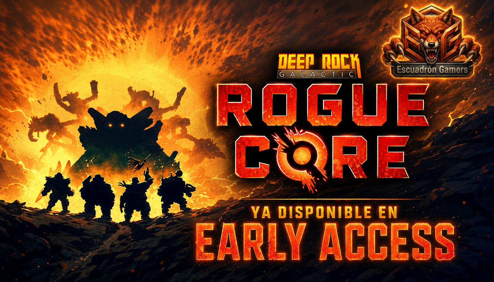 Deep Rock Galactic: Rogue Core ya disponible en Early Access