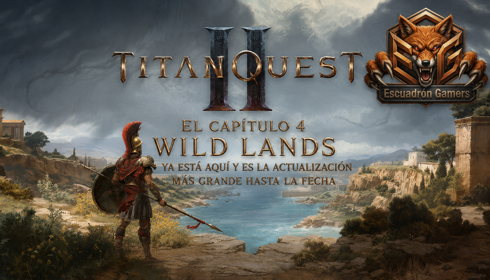 Titan Quest II: el Capítulo 4 Wild Lands ya está aquí y es la actualización más grande hasta la fecha
