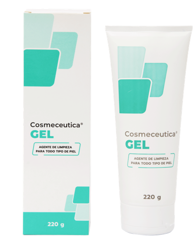 COSMECEUTICA AGENTE DE LIMPIEZA PARA TODO TIPO DE PIEL X 220G GIM caja x 1 Gel de limpieza profunda, diseñado para todo tipo de piel, incluidas aquellas con tendencia atópica, sensibles o secas. Producto con capacidad de remover impurezas que se generan de la contaminación a