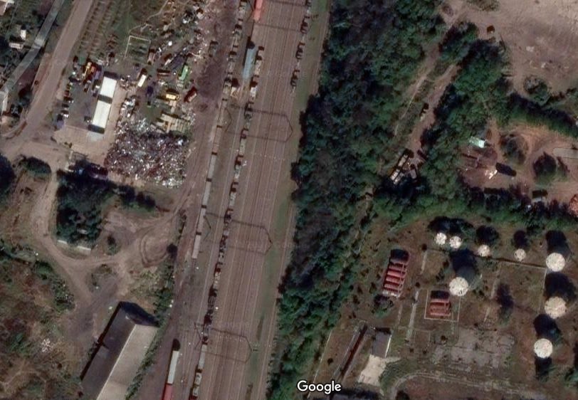 Tren Militar Urazovo, Óblast de Bélgorod, Rusia - Ciudad de Kámensk-Shájtinski 🗺️ Foro Belico y Militar