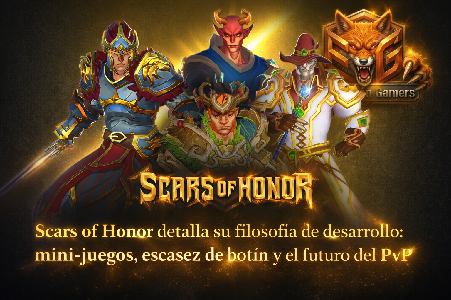 Scars of Honor detalla su filosofía de desarrollo: mini-juegos, escasez de botín y el futuro del PvP