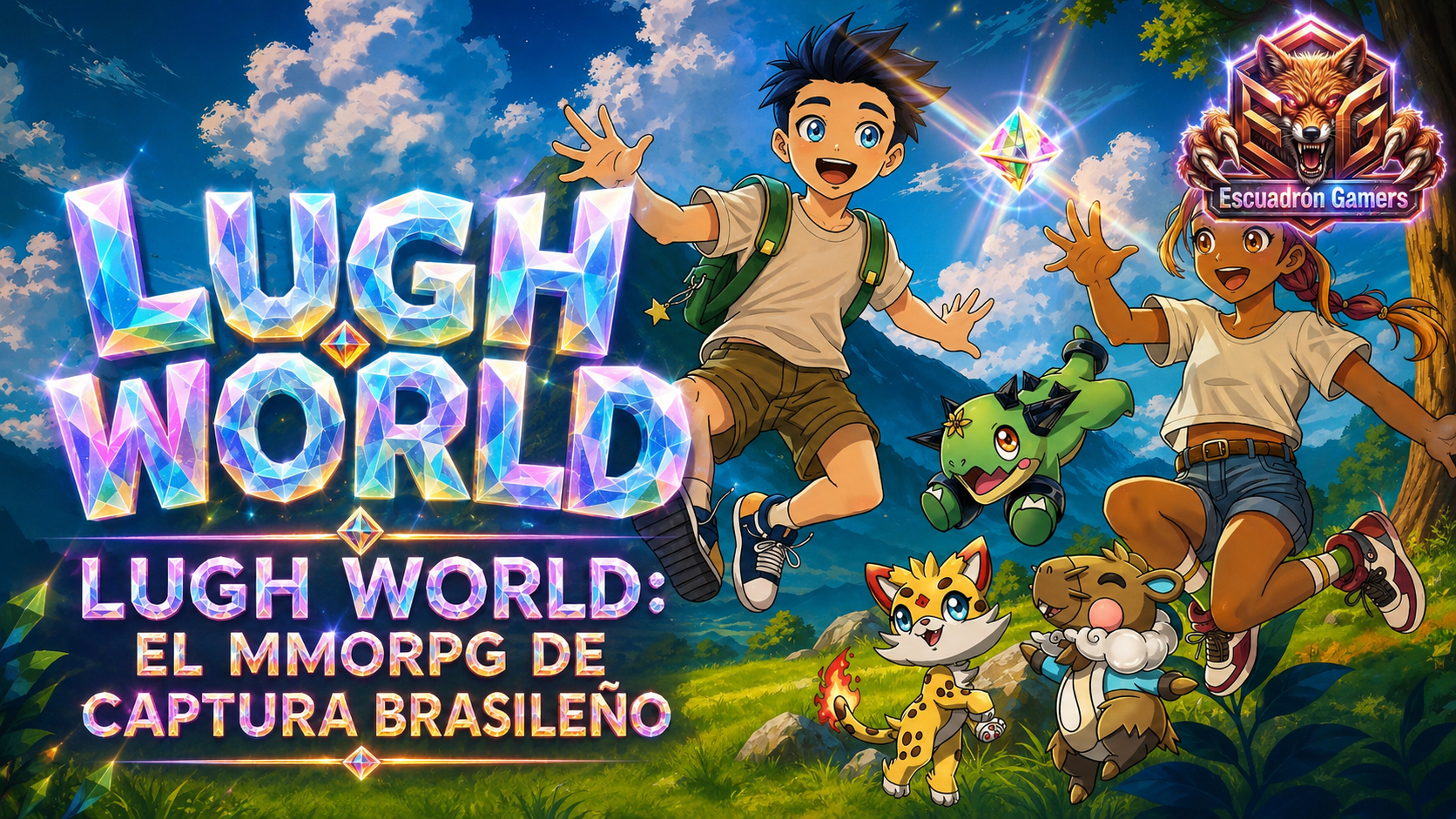 Lugh World: el MMORPG de captura brasileño