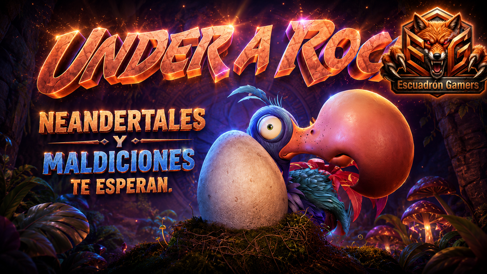 Under a Rock: neandertales y maldiciones te esperan
