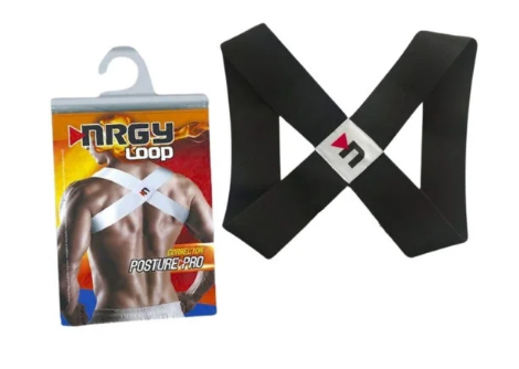 CORRECTOR DE POSTURA 8 NEGRO S-M PURA PURA x 1 Corrector de postura tipo 8 color negro, talla S-M, marca Pura+. Diseñado para alinear la columna y los hombros, aliviar dolores musculares y mejorar la postura en personas que permanecen mucho tiem