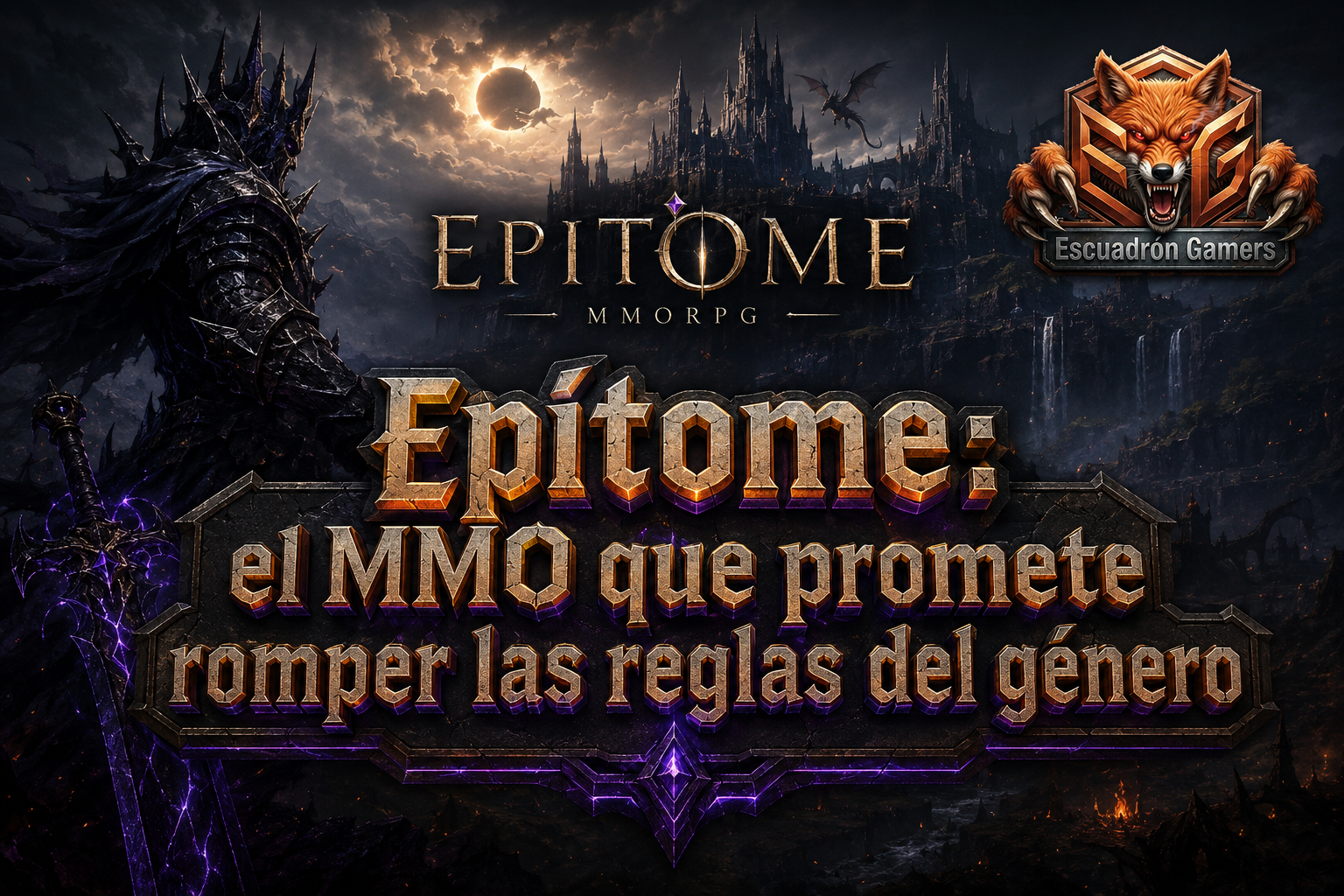 Epítome: el MMO que promete romper las reglas del género