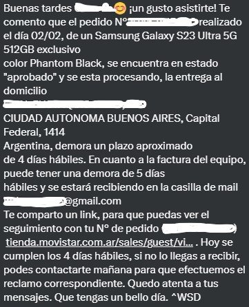 Samsung Galaxy S23 ULTRA 5G 512GB Phantom Black - Movistar