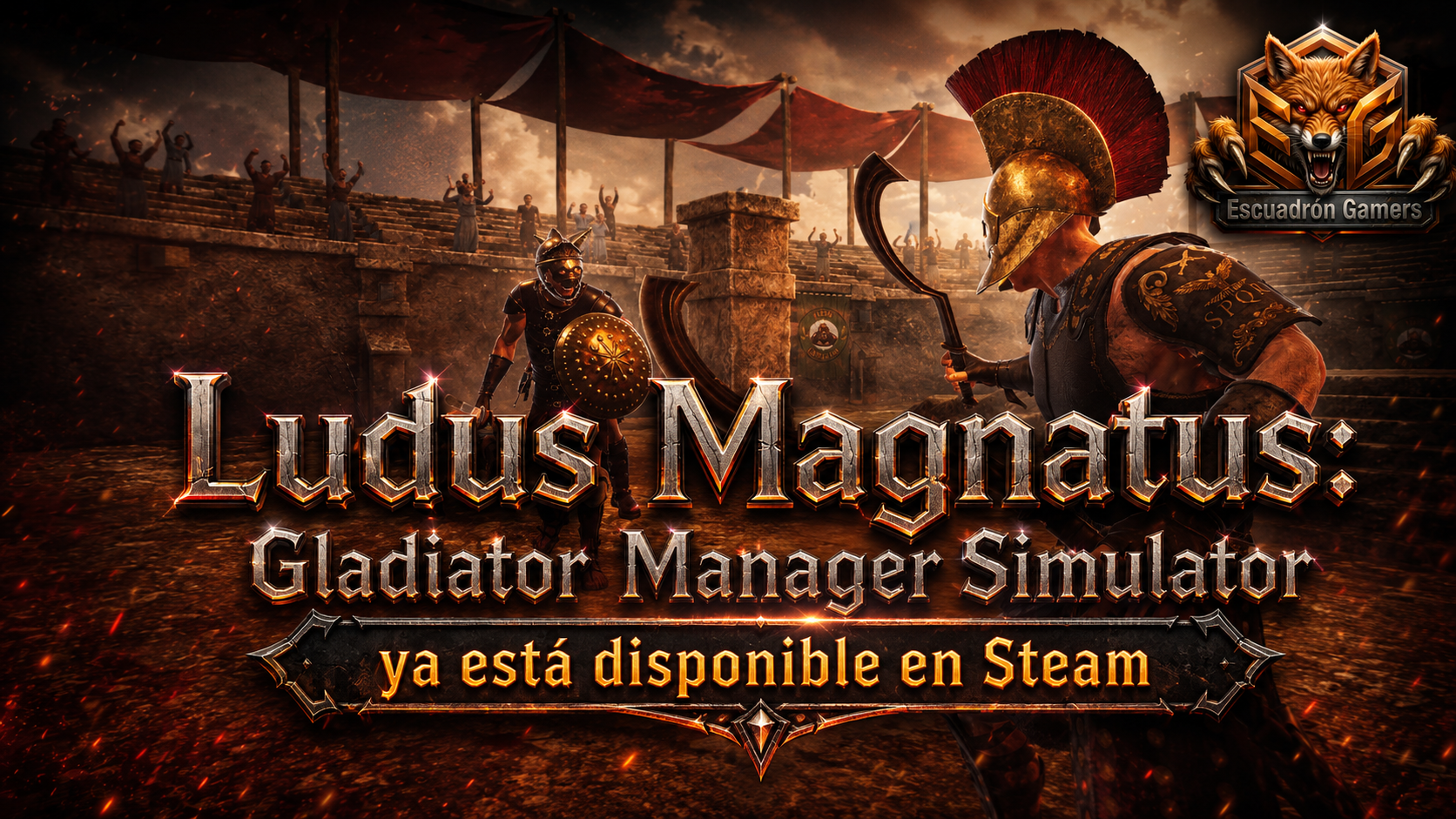 Ludus Magnatus: Gladiator Manager Simulator ya está disponible en Steam